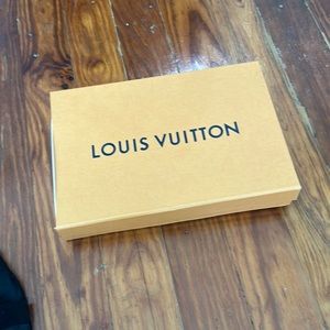 Authentic Louis Vuitton box with dust bag